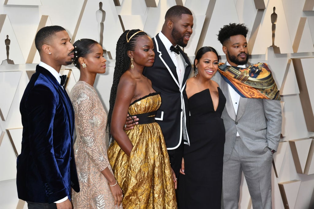 The cast of 'Black Panther' attends the 91st Annual Academy Awards