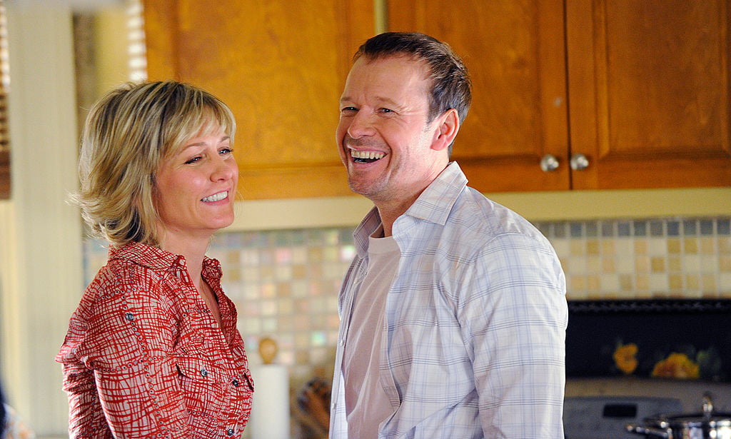 Linda (Amy Carlson) and Danny (Donnie Wahlberg) on 'Blue Bloods'