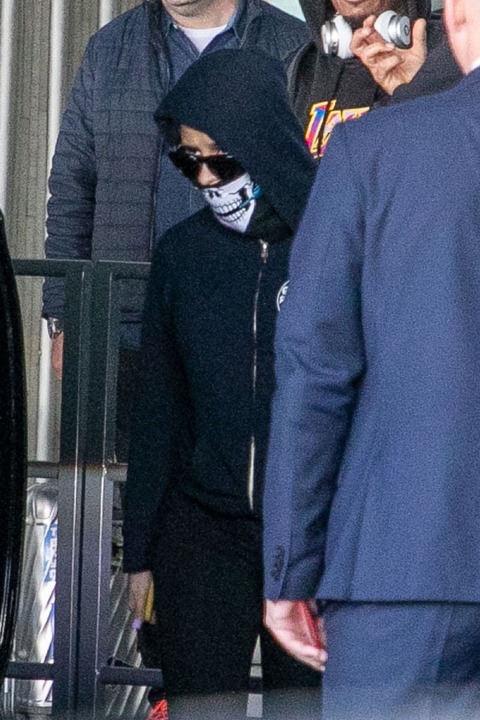 Cardi B at an airport on Jan. 16, 2020