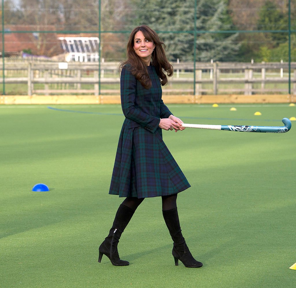 Catherine, Duchess of Cambridge visits St. Andrew's School on Nov. 30, 2012