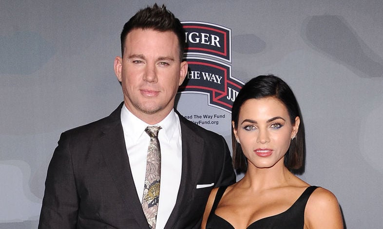 Channing Tatum and Jenna Dewan at an event in 2017