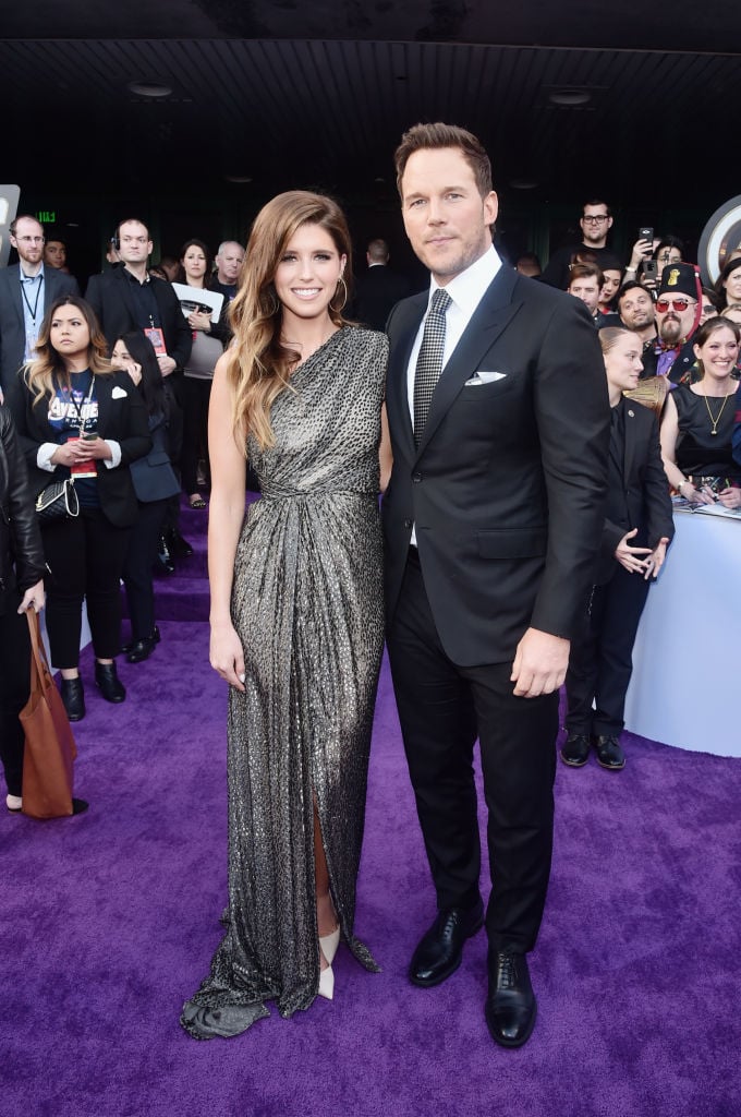 Chris Pratt and Katherine Schwarzenegger MCU Avengers: Endgame premiere