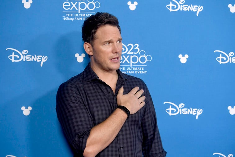 Chris Pratt on the red carpet