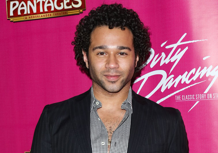 Corbin Bleu on the red carpet