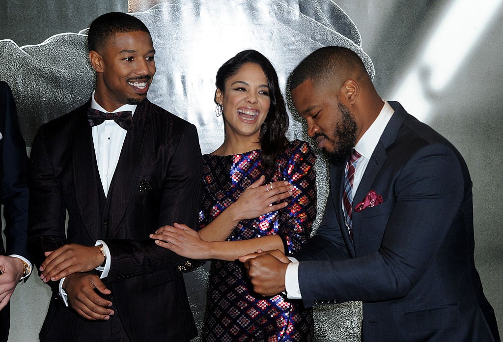 Michael B. Jordan, Tessa Thompson, and Ryan Coogler