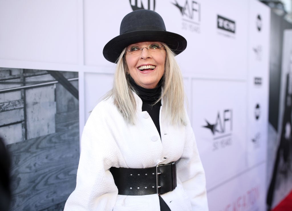 Diane Keaton arrives at American Film Institute's 45th Life Achievement Award Gala Tribute to Diane Keaton on June 8, 2017