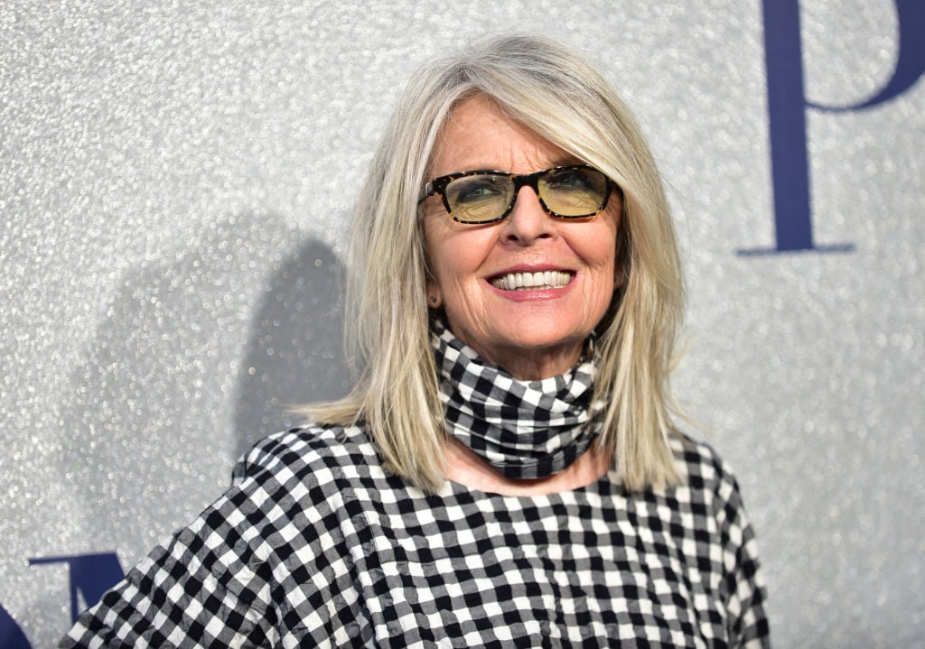 Diane Keaton attends the premiere of 'Poms' on May 1, 2019