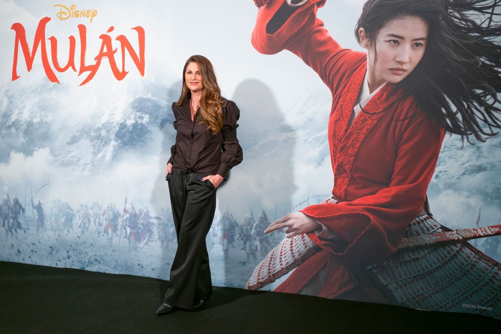 Director Niki Caro poses for the photocall of the film 'Mulan'