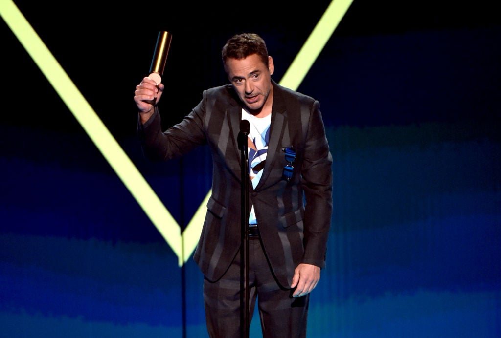 Robert Downey Jr. accepts The Male Movie Star of 2019 award for 'Avengers: Endgame'
