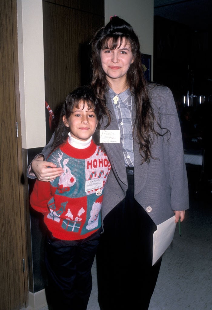 'General Hospital' stars Kimberly McCullough and Finola Hughes in 1988