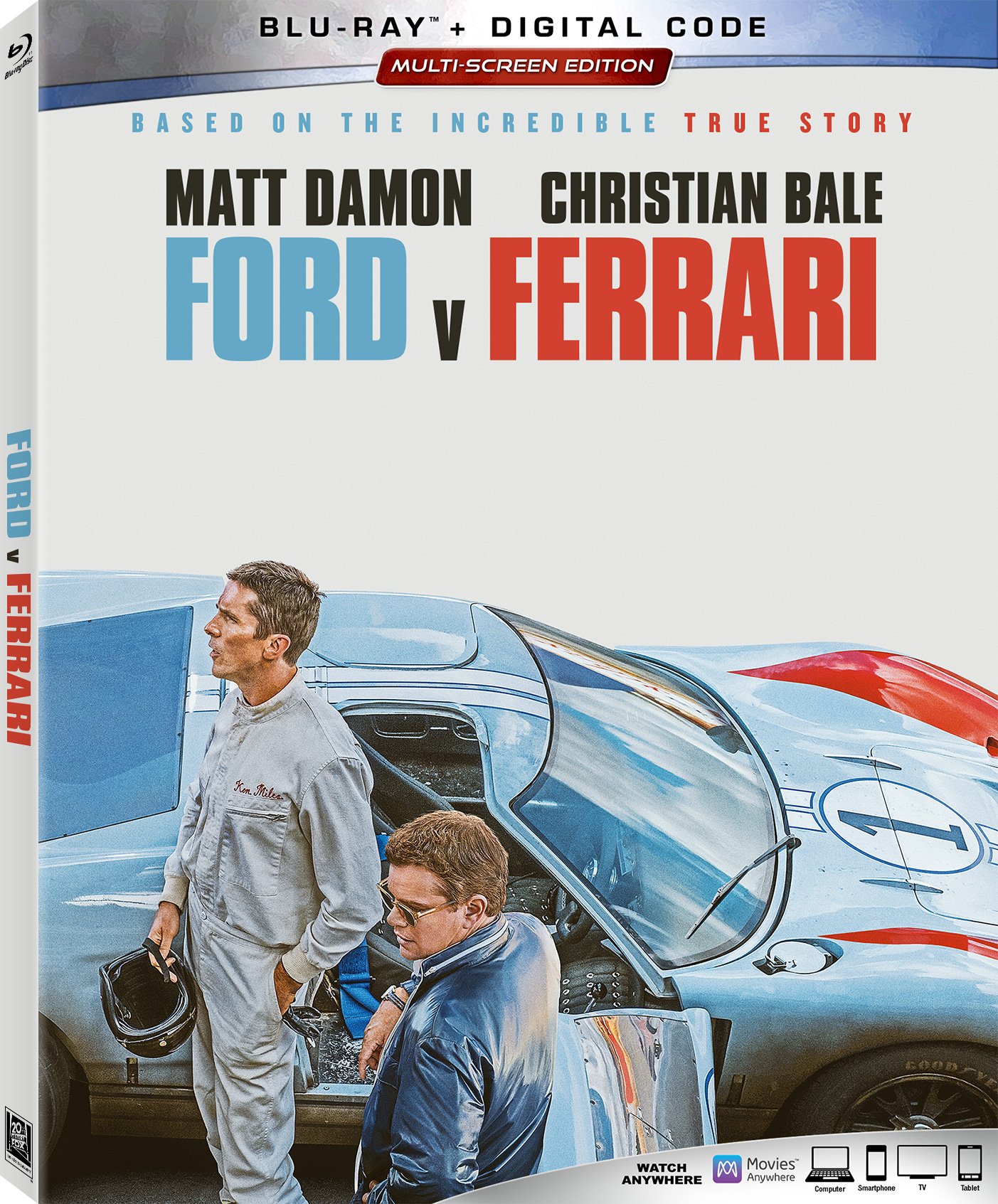 Ford v Ferrari Blu-ray