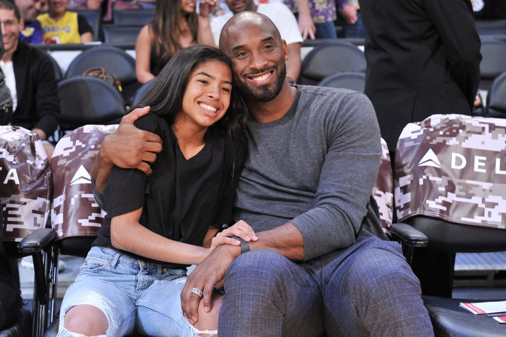 Kobe Bryant and his daughter, Gianna