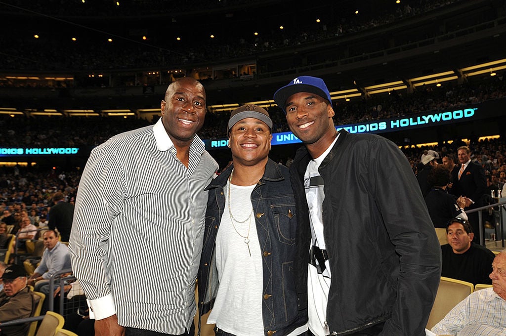 Magic Johnson, LL Cool J, and Kobe Bryant