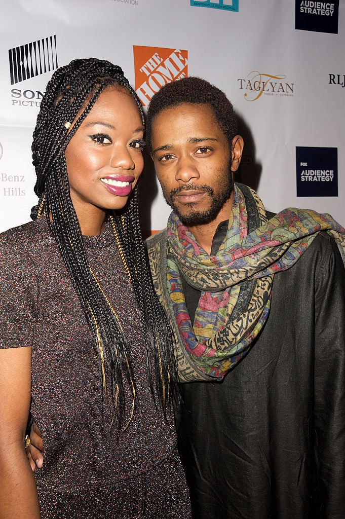 Xosha Roquemore and Lakeith Stanfield