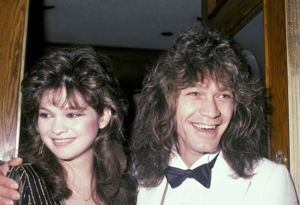Valerie Bertinelli and Eddie Van Halen 