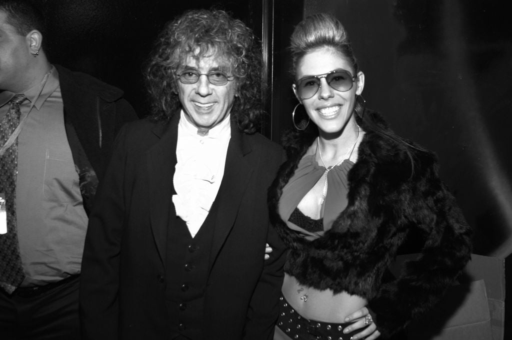 Phil Spector and Rachelle Short