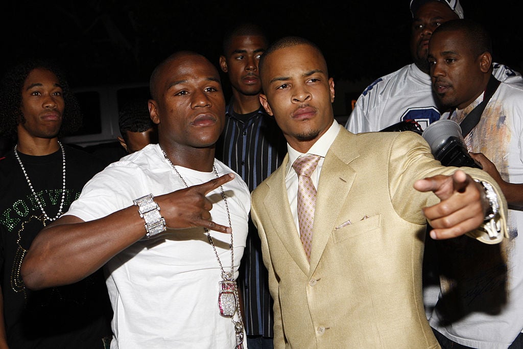 Floyd Mayweather and T.I.