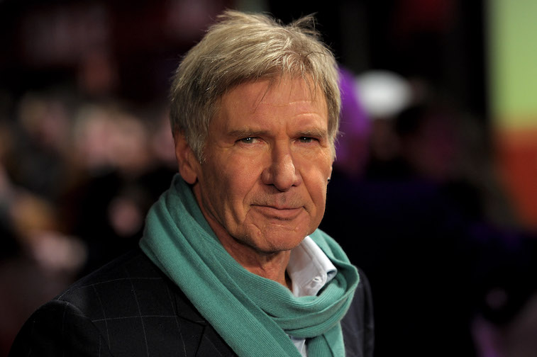Harrison Ford on the red carpet