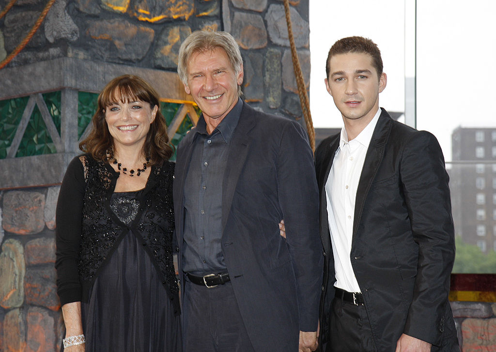 Karen Allen, Harrison Ford and Shia LaBeouf