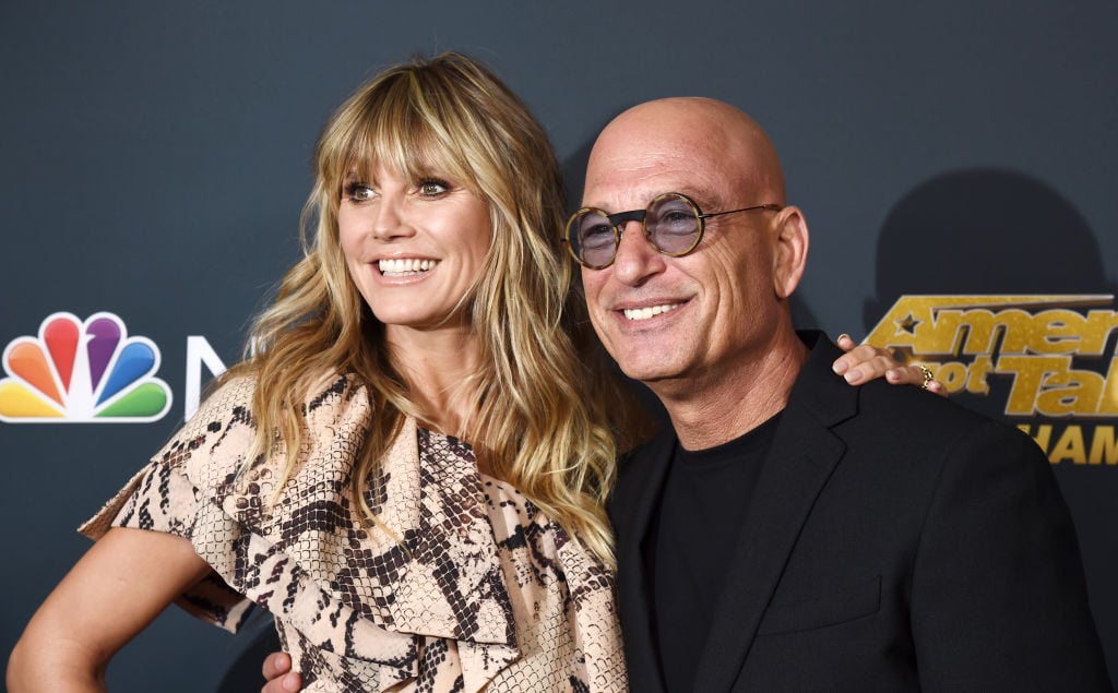 Heidi Klum and Howie Mandel of 'America's Got Talent'