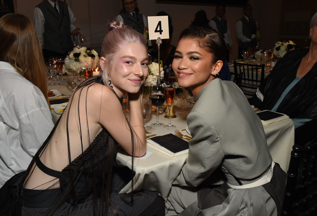 Euphoria stars Hunter Schafer and Zendaya