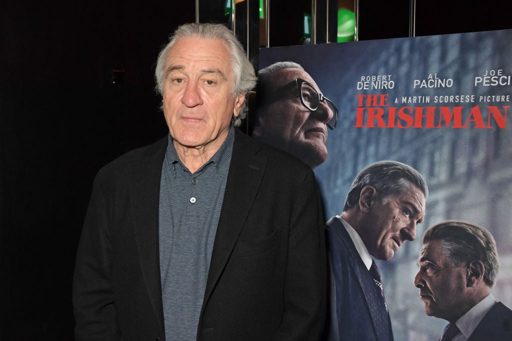 Robert De Niro attends a screening of 'The Irishman'