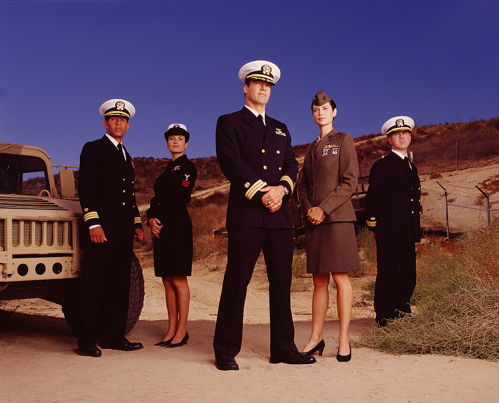 The cast of JAG | Monty Brinton/CBS Photo Archive via Getty Images