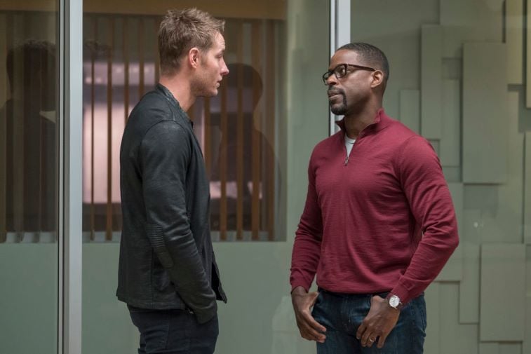 Justin Hartley and Sterling K. Brown