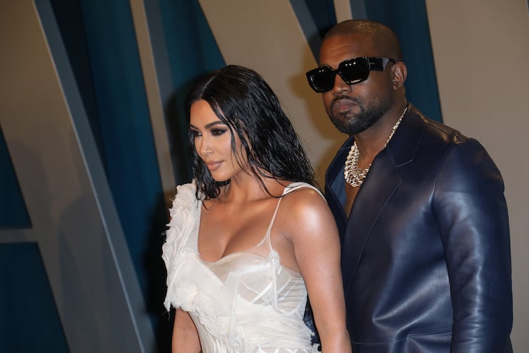 Kim Kardashian and Kanye West