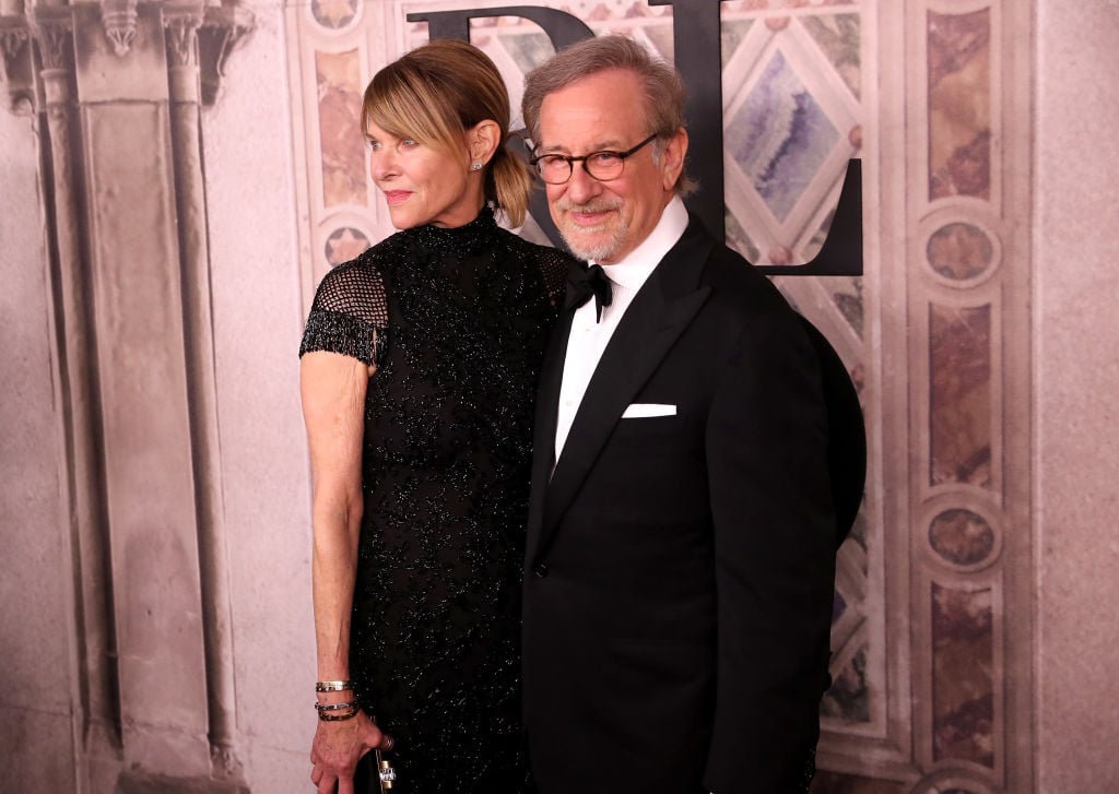 Kate Capshaw and Steven Spielberg on the red carpet
