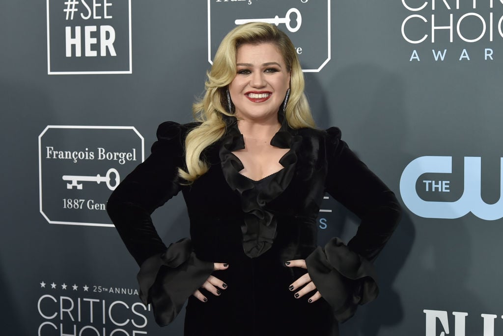 Kelly Clarkson during the arrivals for the 25th Annual Critics' Choice Awards