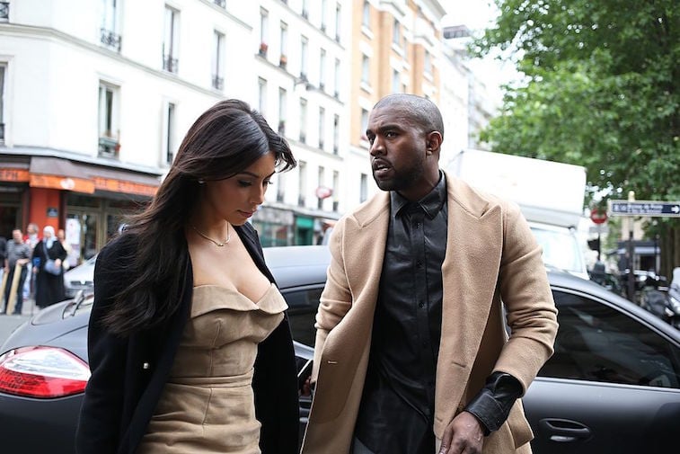 Kim Kardashian and Kanye West