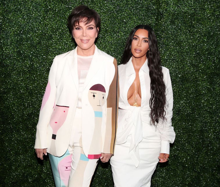 Kim Kardashian West and Kris Jenner 