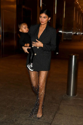Kylie Jenner and Stormi