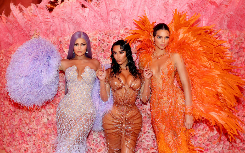 Kylie Jenner, Kim Kardashian West, and Kendall Jenner | Kevin Tachman/MG19/Getty Images for The Met Museum/Vogue