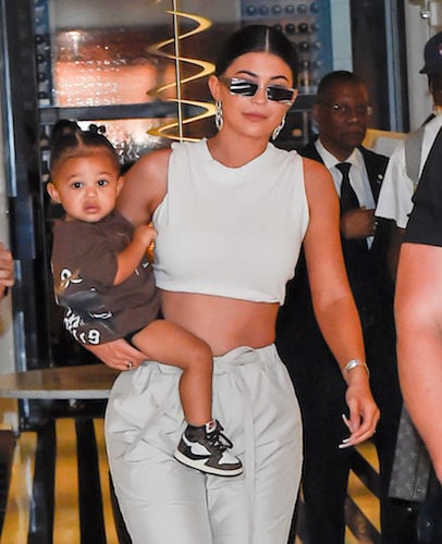 Kylie Jenner and Stormi