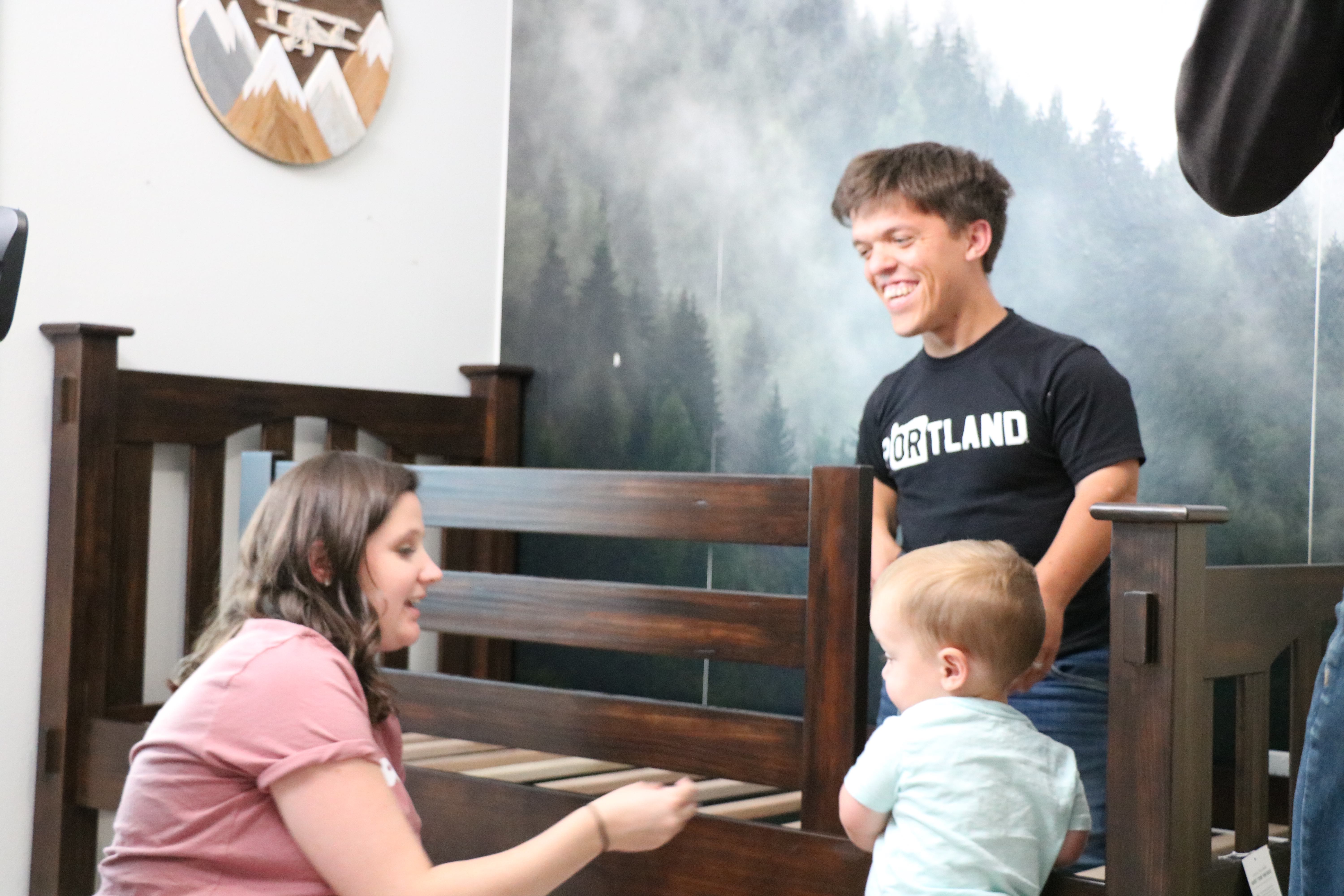 Zack and Tori Roloff with son Jackson