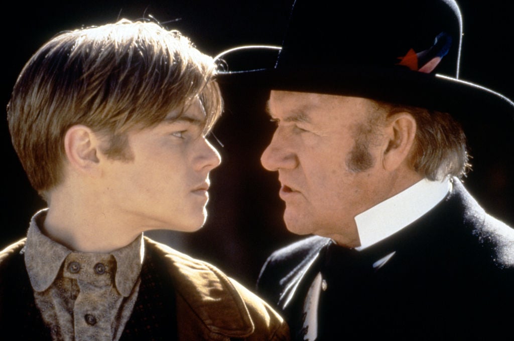 Sam Raimi's the Quick and the Dead: Leonardo DiCaprio and Gene Hackman