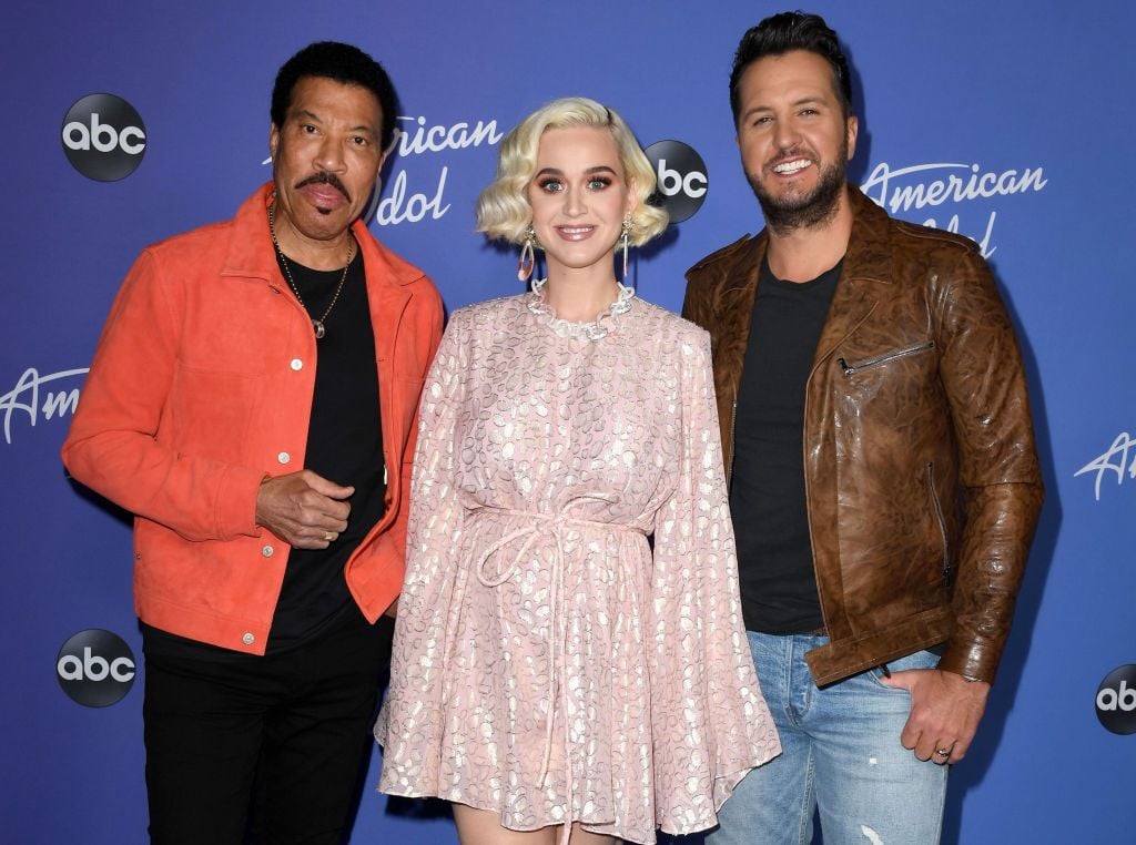 Lionel Richie, Katy Perry and Luke Bryan