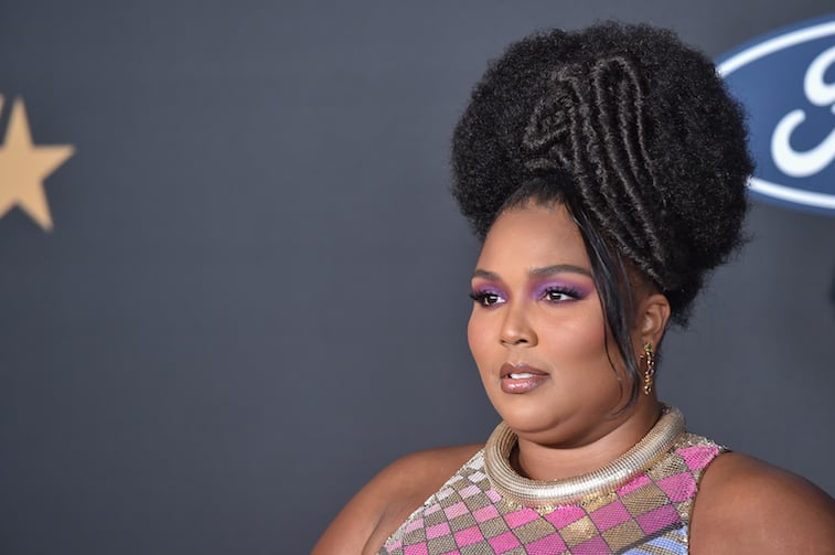 Lizzo on the red carpet