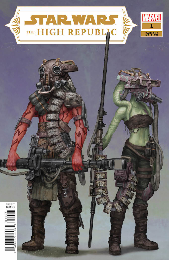 The concept art for the Marvel cover, Project Luminous.