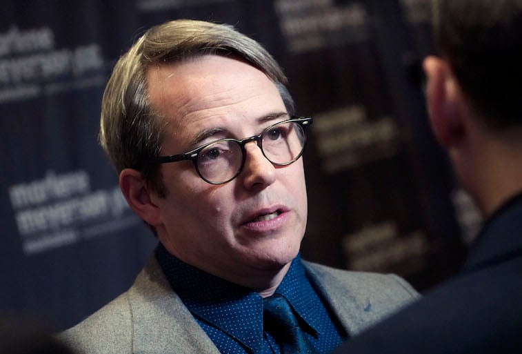 Matthew Broderick on the red carpet