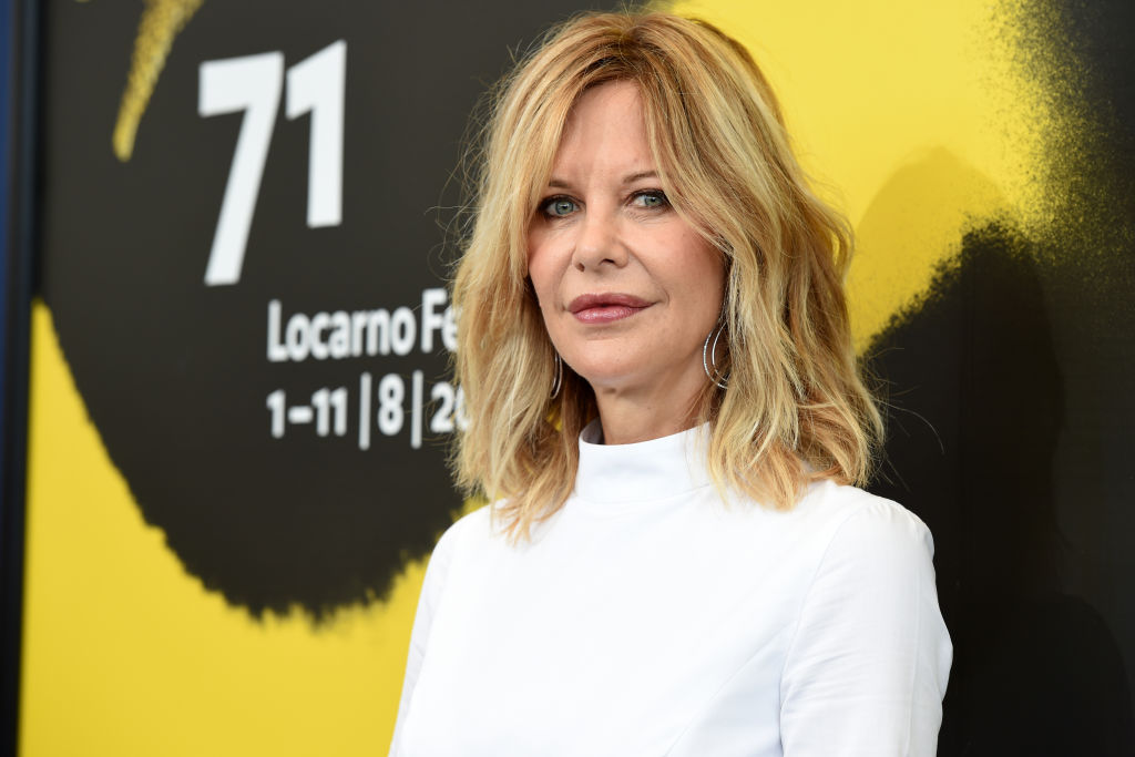 Meg Ryan attends the 71st Locarno Film Festival.