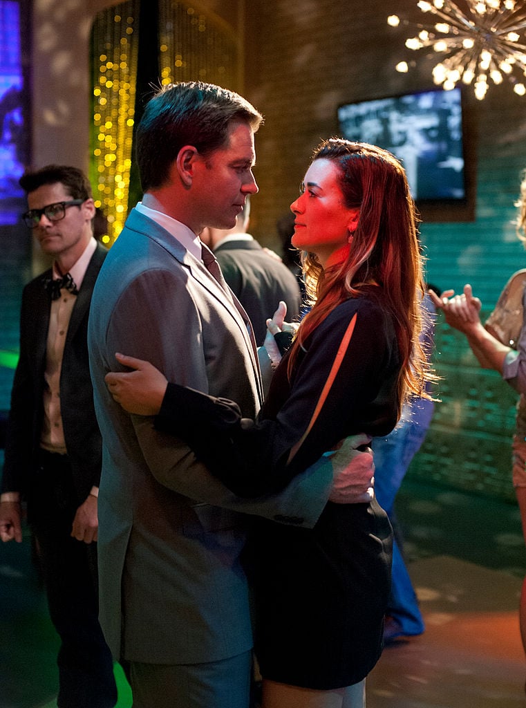 Michael Weatherly and Cote de Pablo during an NCIS scene | Richard Foreman/CBS via Getty Images
