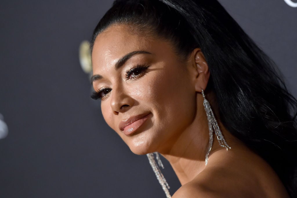 Nicole Scherzinger on the red carpet in January 2020