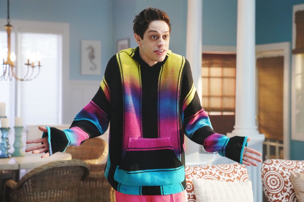 Pete Davidson during 'A Journey Through Time' sketch on May 18, 2019
