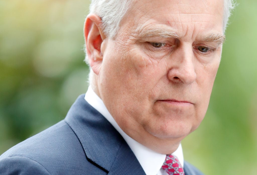 Prince Andrew, Duke of York attends the QIPCO King George Weekend at Ascot Racecourse.