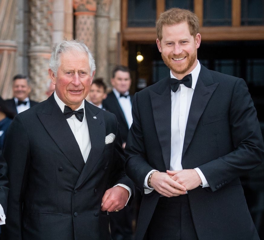 Prince Charles and Prince Harry