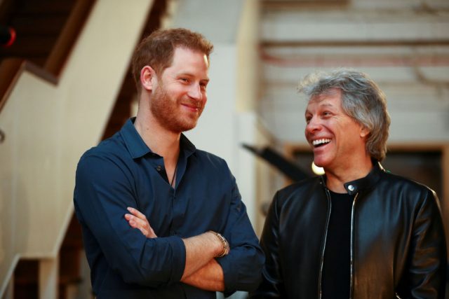 Prince Harry Jon Bon Jovi
