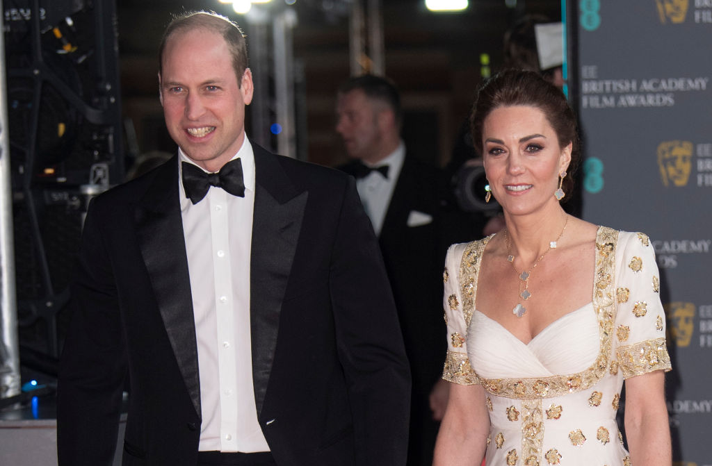 Prince William and Catherine, Duchess of Cambridge attend the EE British Academy Film Awards 2020